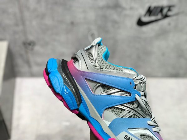Shoes Balenciaga Sneaker Tess.s.Gomma 3.0 blue x gray x pink 4