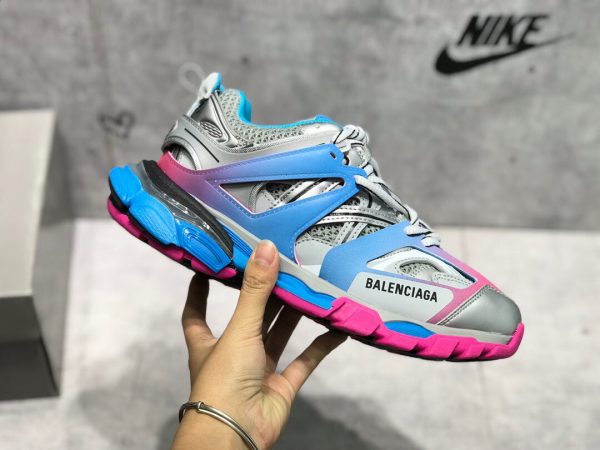 Shoes Balenciaga Sneaker Tess.s.Gomma 3.0 blue x gray x pink 9
