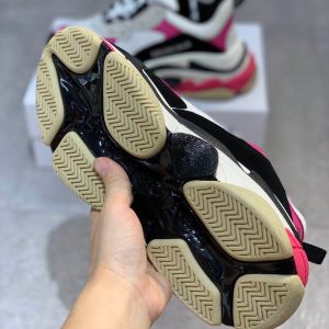 Shoes Balenciaga Triple-s Stall Spot gray x black x pink 11