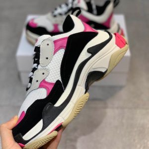 Shoes Balenciaga Triple-s Stall Spot gray x black x pink 13