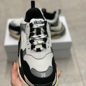 Shoes Balenciaga Triple-s Stall Spot gray x black 19