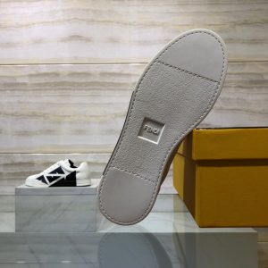 Shoes FENDI 2018 Skateboard white x black 12