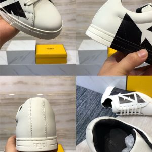 Shoes FENDI 2018 Skateboard white x black 13