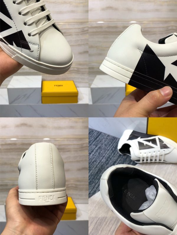 Shoes FENDI 2018 Skateboard white x black 4