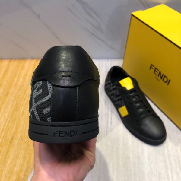 Shoes FENDI 2020 Skateboard black x yellow 2
