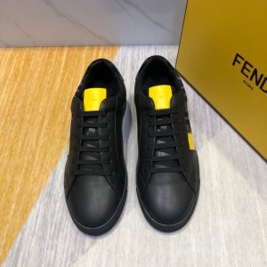 Shoes FENDI 2020 Skateboard black x yellow 19