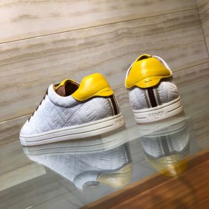 Shoes FENDI 2020 Skateboard gray x brown x yellow 11