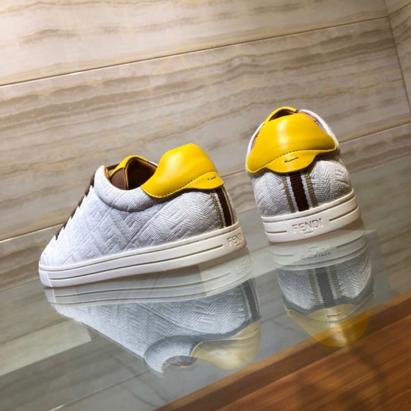 Shoes FENDI 2020 Skateboard gray x brown x yellow 2