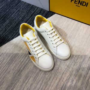 Shoes FENDI 2020 Skateboard white x black x yellow 19