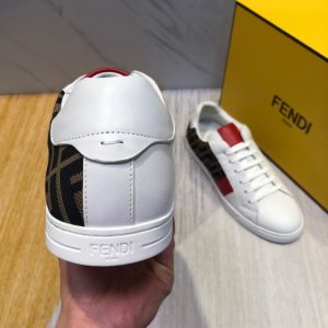 Shoes FENDI 2020 Skateboard white x red x black 12