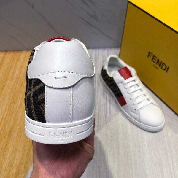 Shoes FENDI 2020 Skateboard white x red x black 3