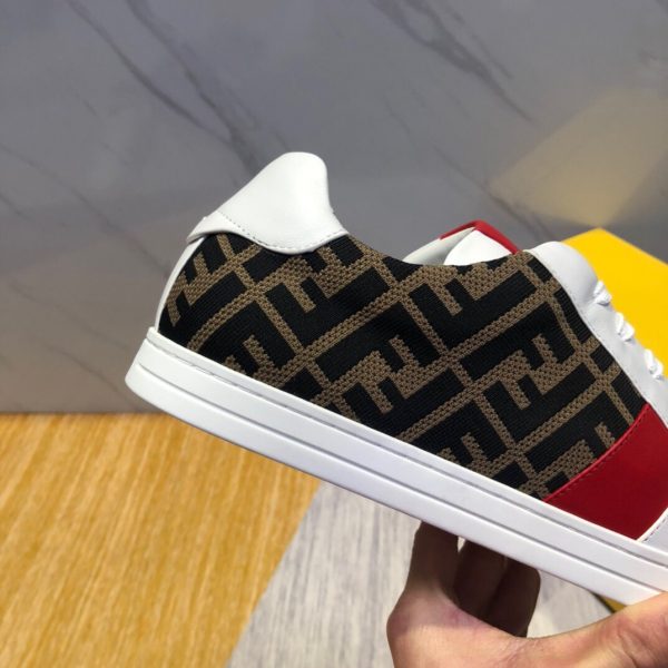 Shoes FENDI 2020 Skateboard white x red x black 5