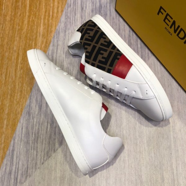 Shoes FENDI 2020 Skateboard white x red x black 1