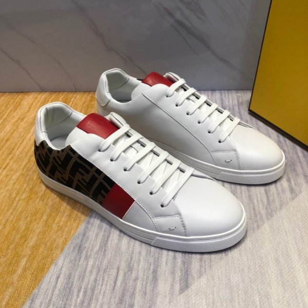 Shoes FENDI 2020 Skateboard white x red x black 8