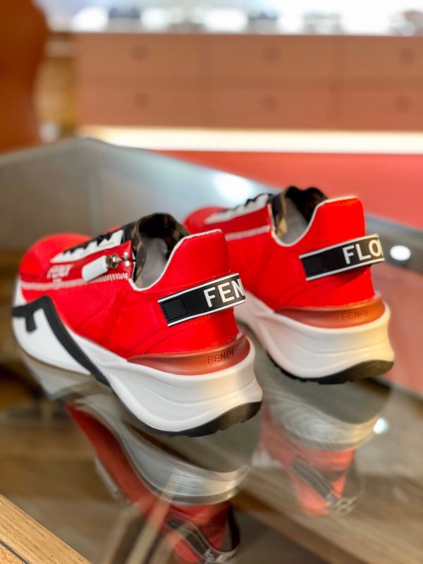 Shoes FENDI 2021 Flow LYCRA® red black 4
