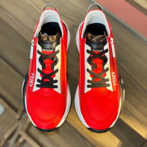 Shoes FENDI 2021 Flow LYCRA® red black 14