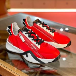 Shoes FENDI 2021 Flow LYCRA® red black 15