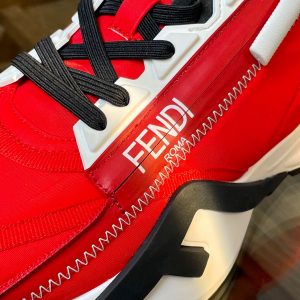 Shoes FENDI 2021 Flow LYCRA® red black 16