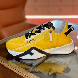 Shoes FENDI 2021 Flow LYCRA® yellow black 11