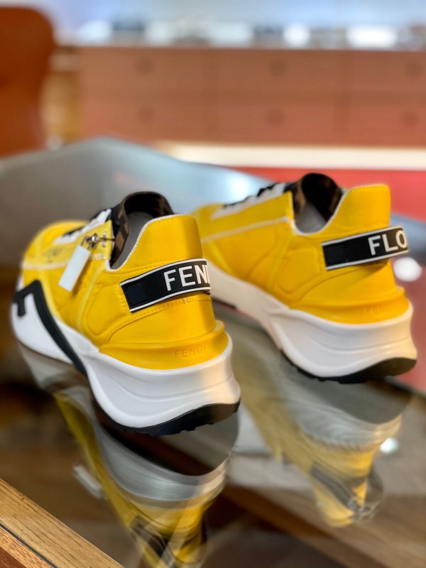 Shoes FENDI 2021 Flow LYCRA® yellow black 7