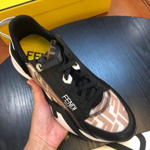 Shoes FENDI Flow black brown 17