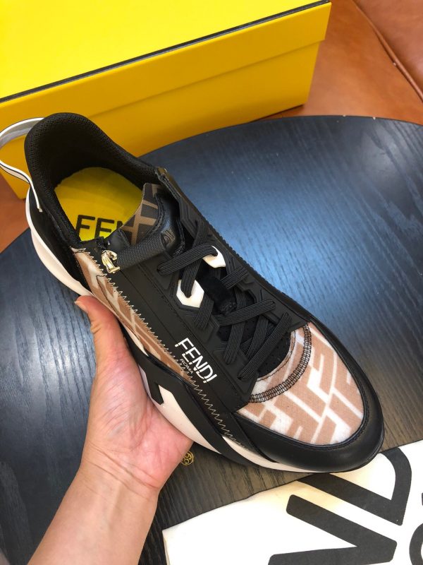 Shoes FENDI Flow black brown 8