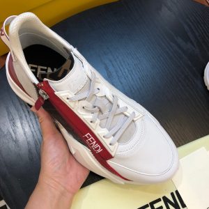 Shoes FENDI Flow full white red brown 16