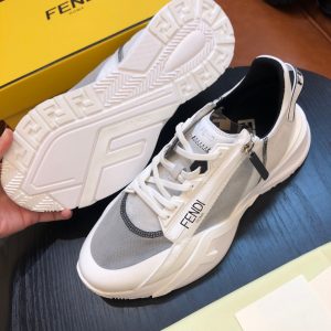 Shoes FENDI Flow full white x gray 11