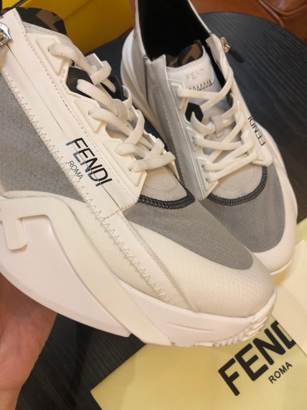 Shoes FENDI Flow full white x gray 6