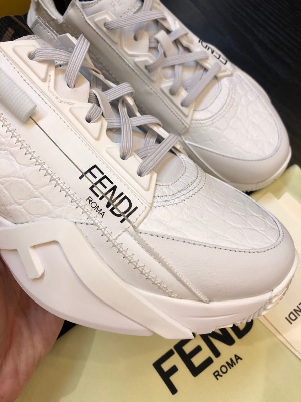 Shoes FENDI Flow full white 4