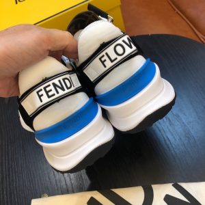 Shoes FENDI Flow white blue black 12