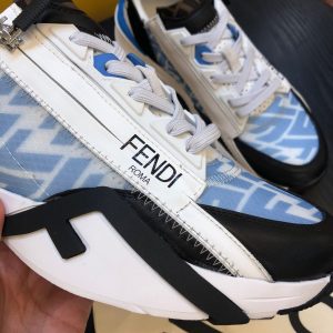 Shoes FENDI Flow white blue black 14