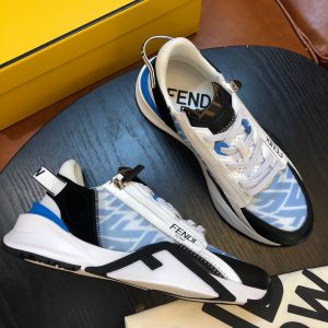 Shoes FENDI Flow white blue black 15