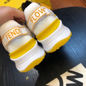 Shoes FENDI Flow white x yellow 13