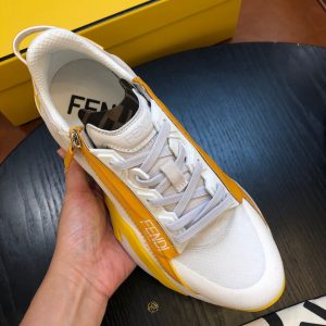 Shoes FENDI Flow white x yellow 16