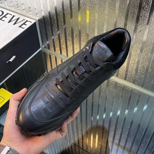 Shoes FENDI Lace-up black x leather Corner Bugs shaped 15