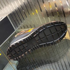 Shoes FENDI Lace-up black x pattern x leather Corner Bugs shaped 15