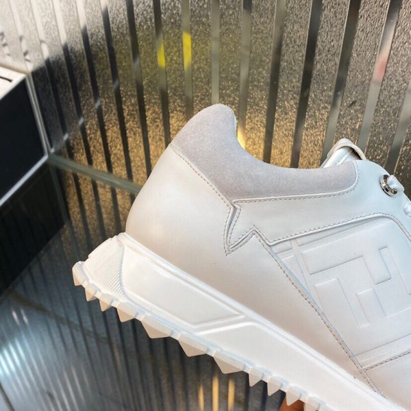 Shoes FENDI Lace-up white x leather Corner Bugs shaped 3