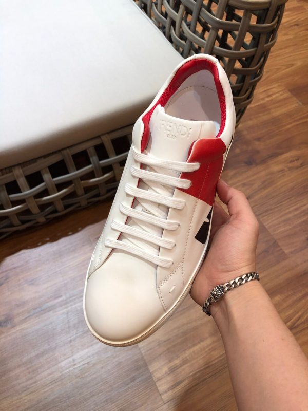 Shoes FENDI Little Monsters white x red x black 5