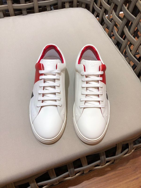 Shoes FENDI Little Monsters white x red x black 9