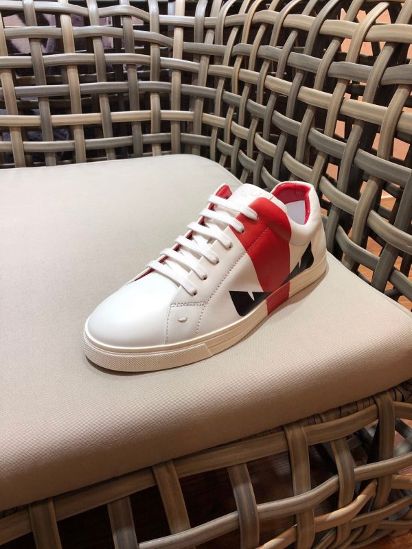 Shoes FENDI Little Monsters white x red x black 10