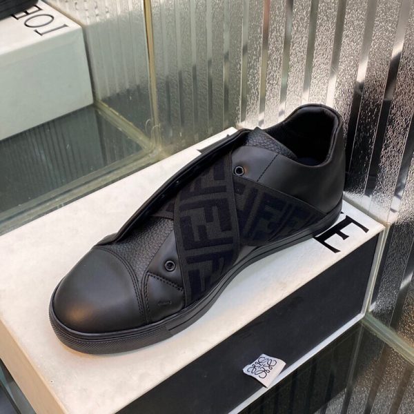 Shoes FENDI Tonal Romano full black 1