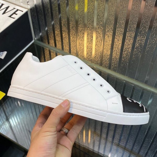 Shoes FENDI Tonal Romano white x black pattern 5