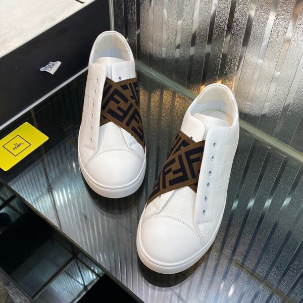 Shoes FENDI Tonal Romano white x brown pattern 1