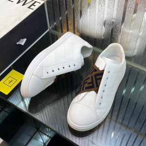 Shoes FENDI Tonal Romano white x brown pattern 18