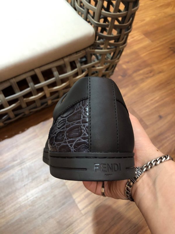 Shoes FENDI high-quality TPU black x brown 3