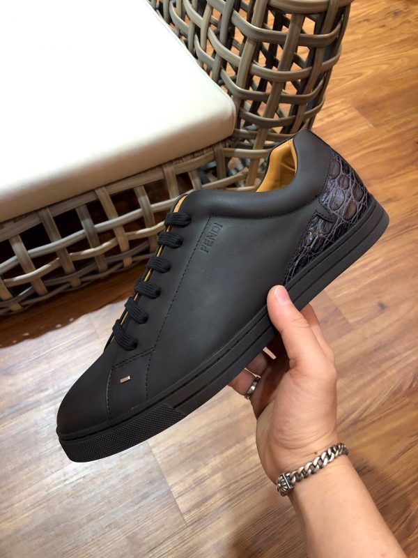 Shoes FENDI high-quality TPU black x brown 6