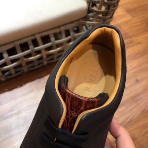 Shoes FENDI high-quality TPU black x brown 16