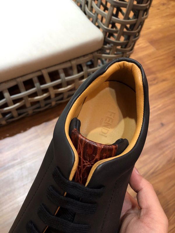 Shoes FENDI high-quality TPU black x brown 7