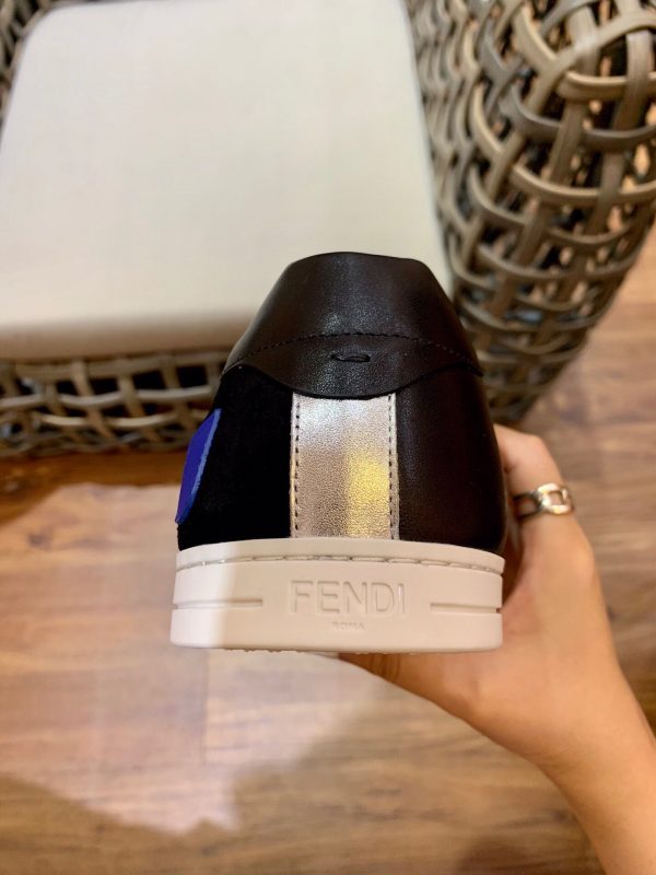 Shoes FENDI high-quality TPU black x yellow x blue 2